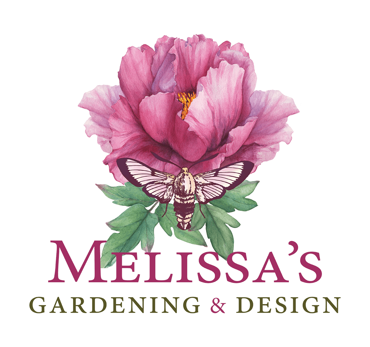 Melissa's Gardening and Design Logo